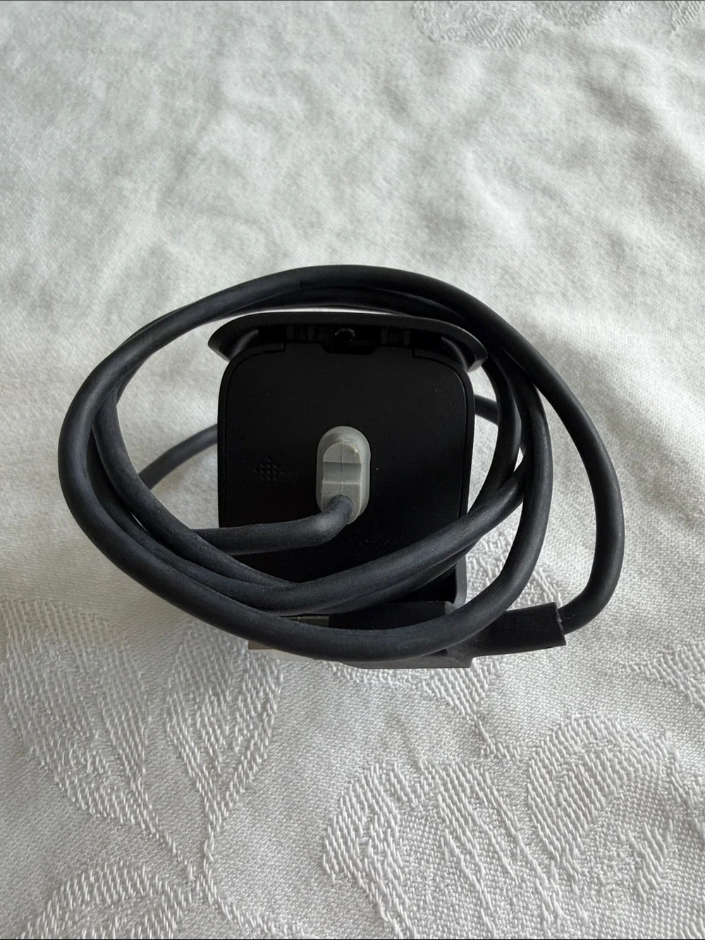Authentic Fitbit versa 2 Black USB Charging Cradle Cable set of 2